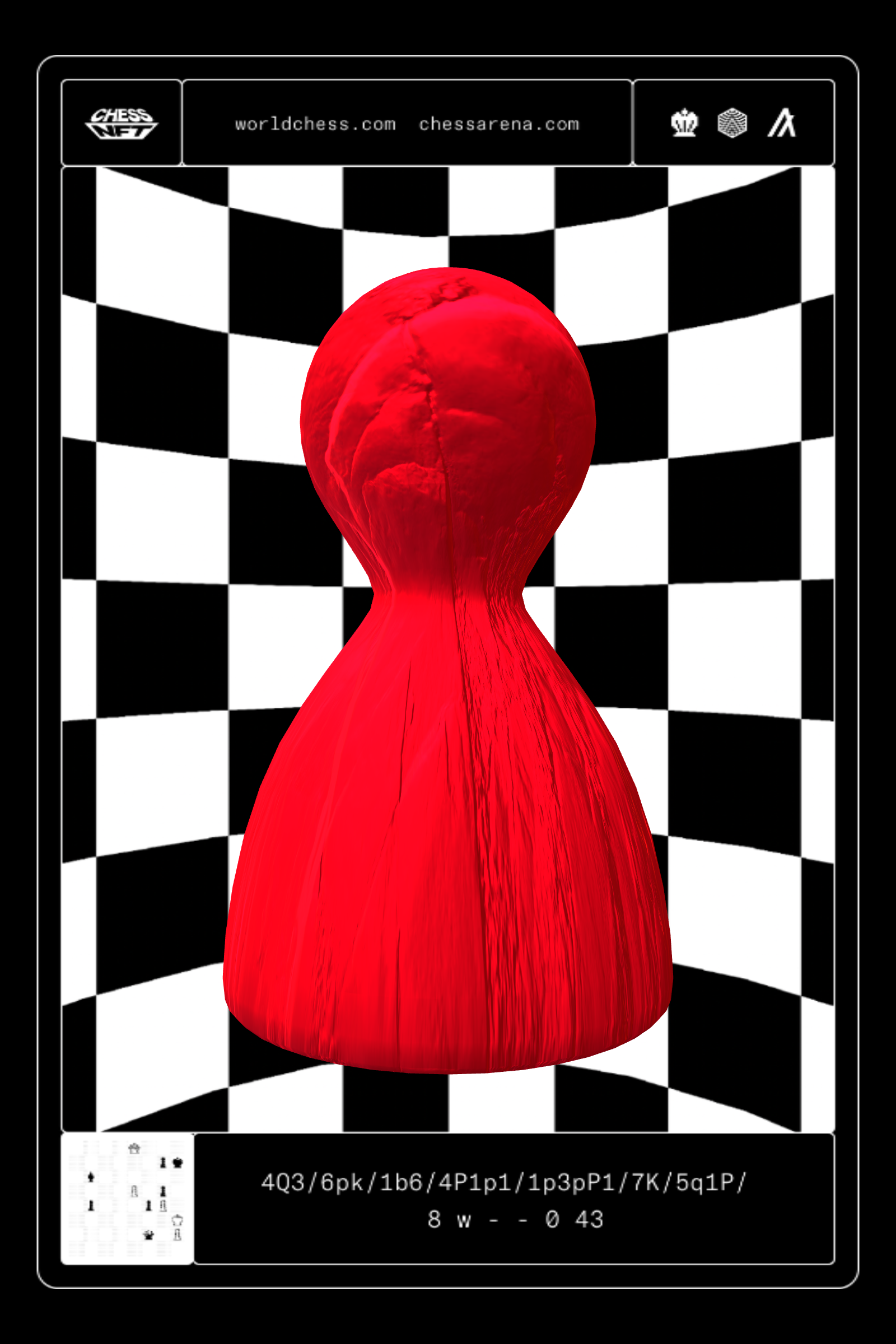 World Chess FEN NFT 646 @arc3 NFT on Algorand